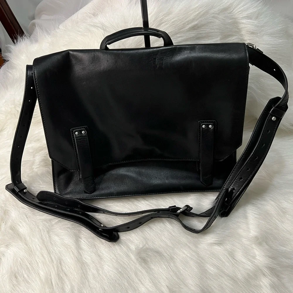 $695 Nicholson travel computer Bag- unisex by Mimi Eayrs and Johanne Lee